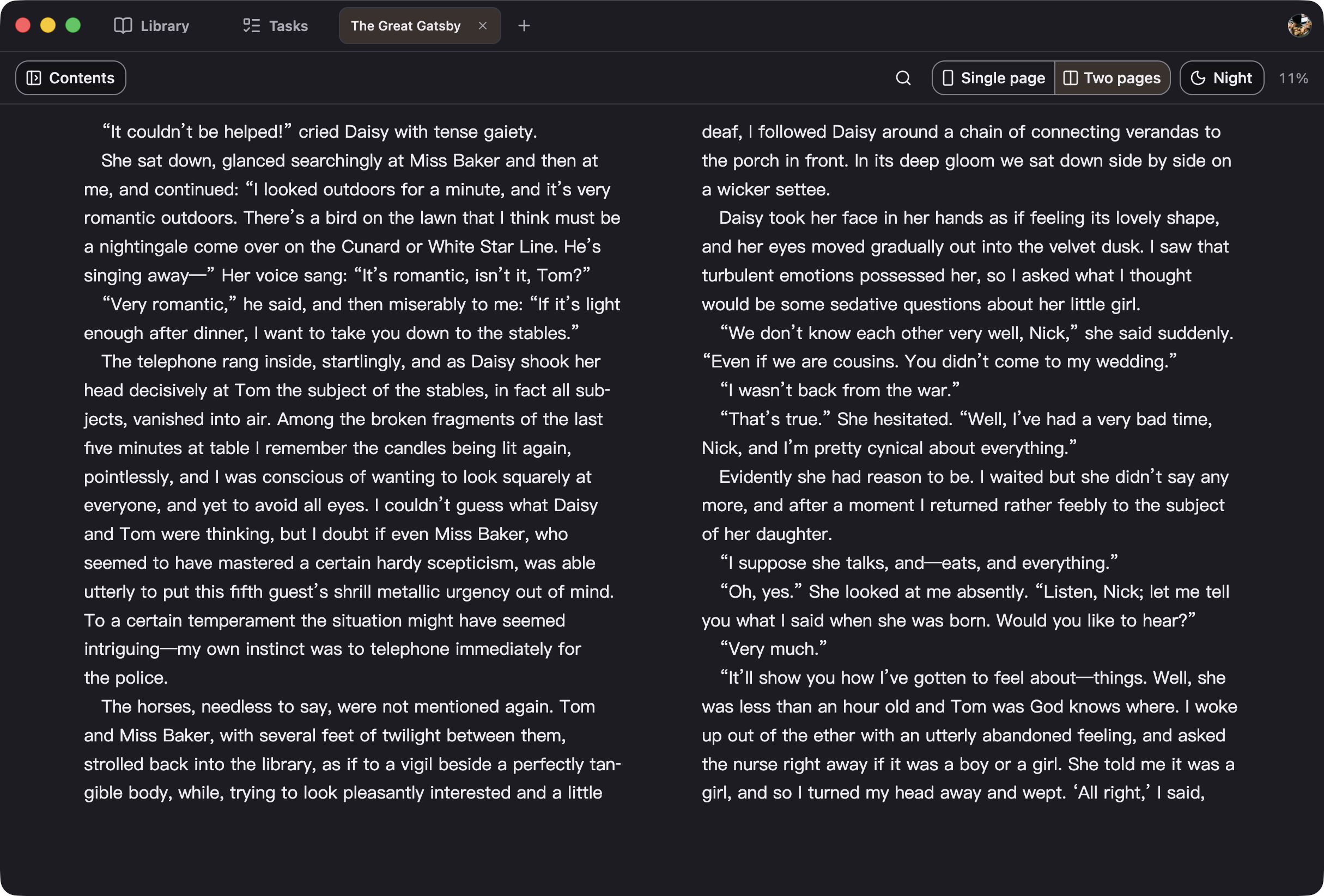 An EPUB open in the PDF Craft desktop reader